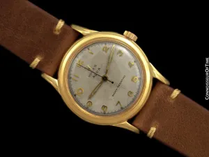 1940's Rolex Aqua Vintage Mens Claw Lug Handwound Watch - 10K Solid Gold