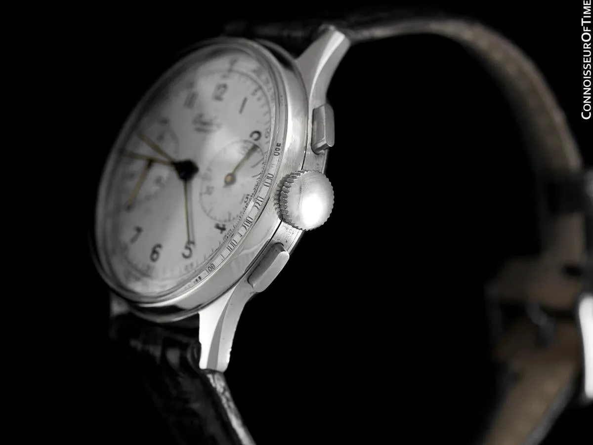1945 Breitling Premier Vintage Full Size Pilot's Chronograph - Stainless Steel