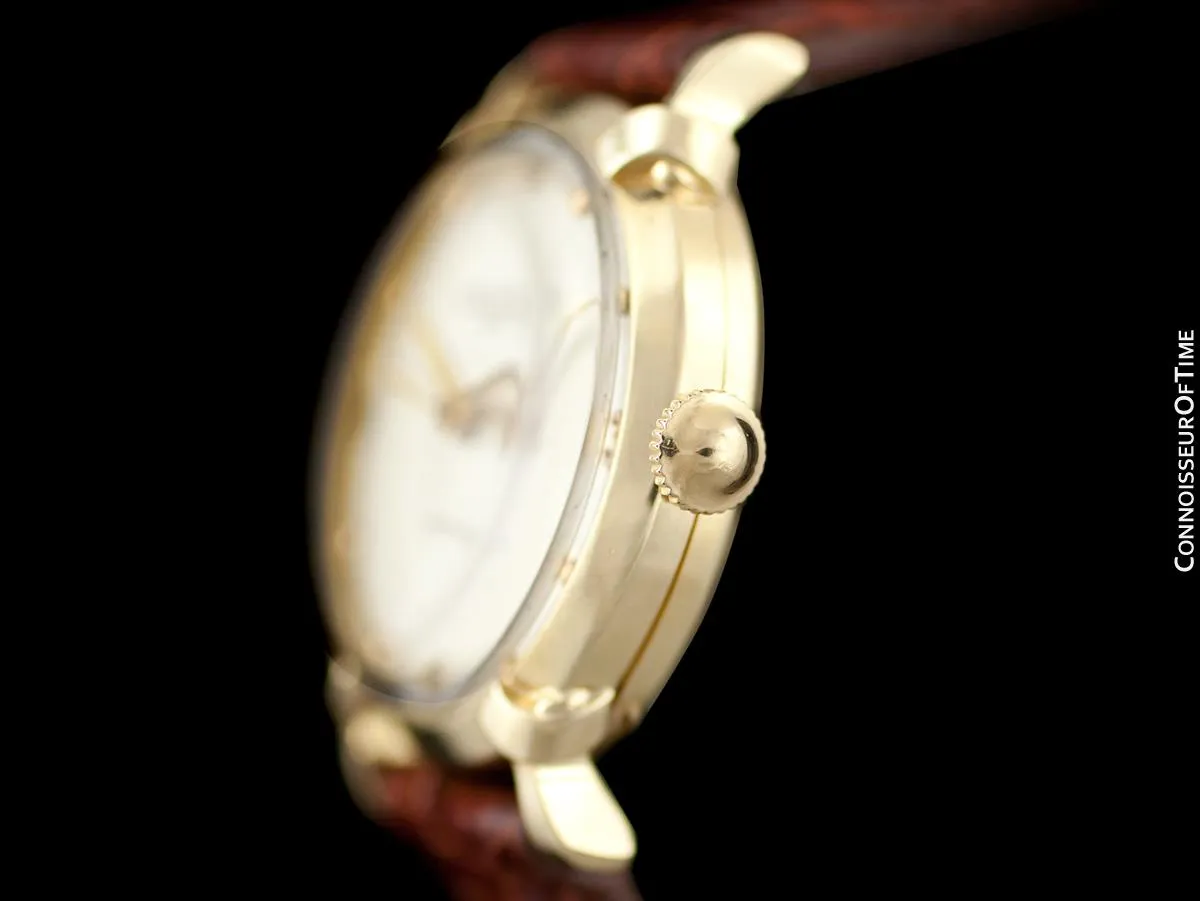 1950's Ulysse Nardin Vintage Mens Automatic Chronometer Watch - 14K Gold