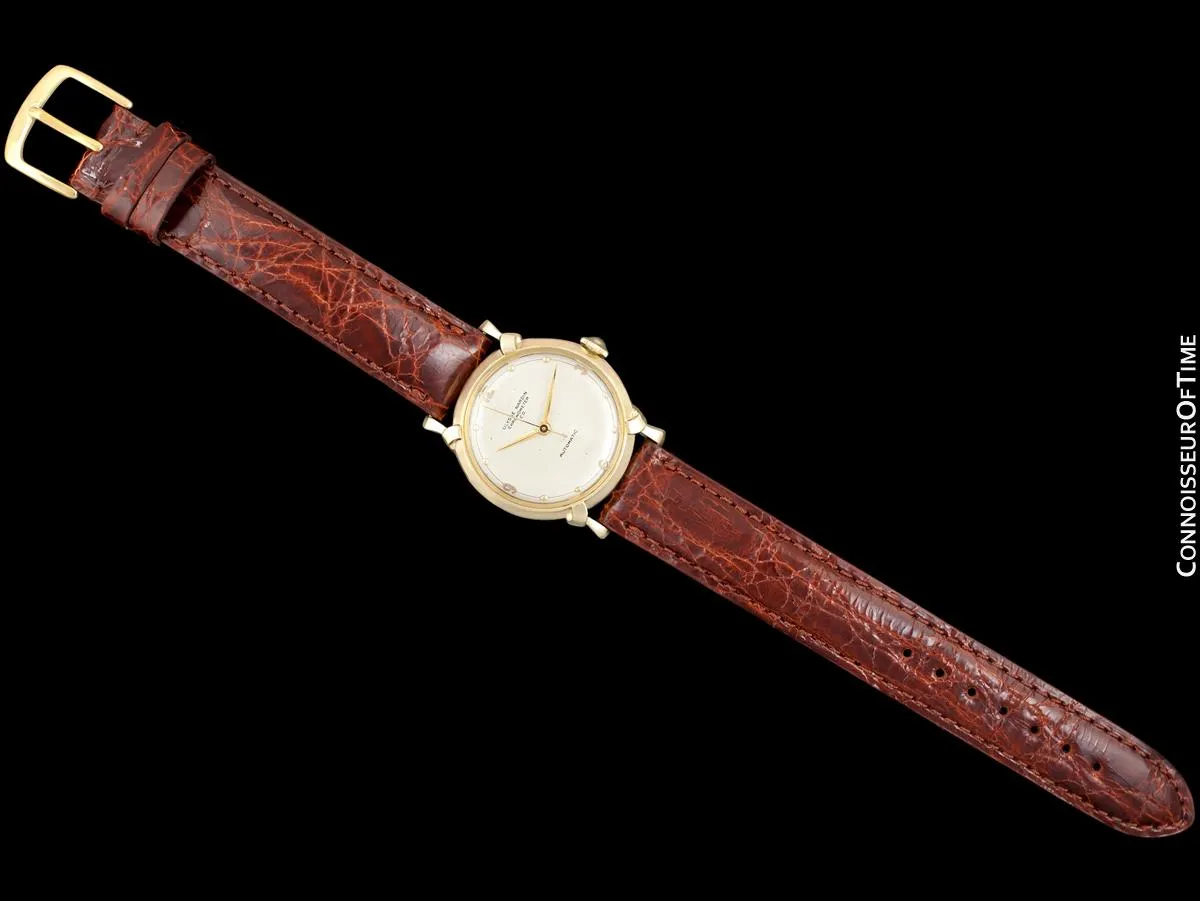 1950's Ulysse Nardin Vintage Mens Automatic Chronometer Watch - 14K Gold