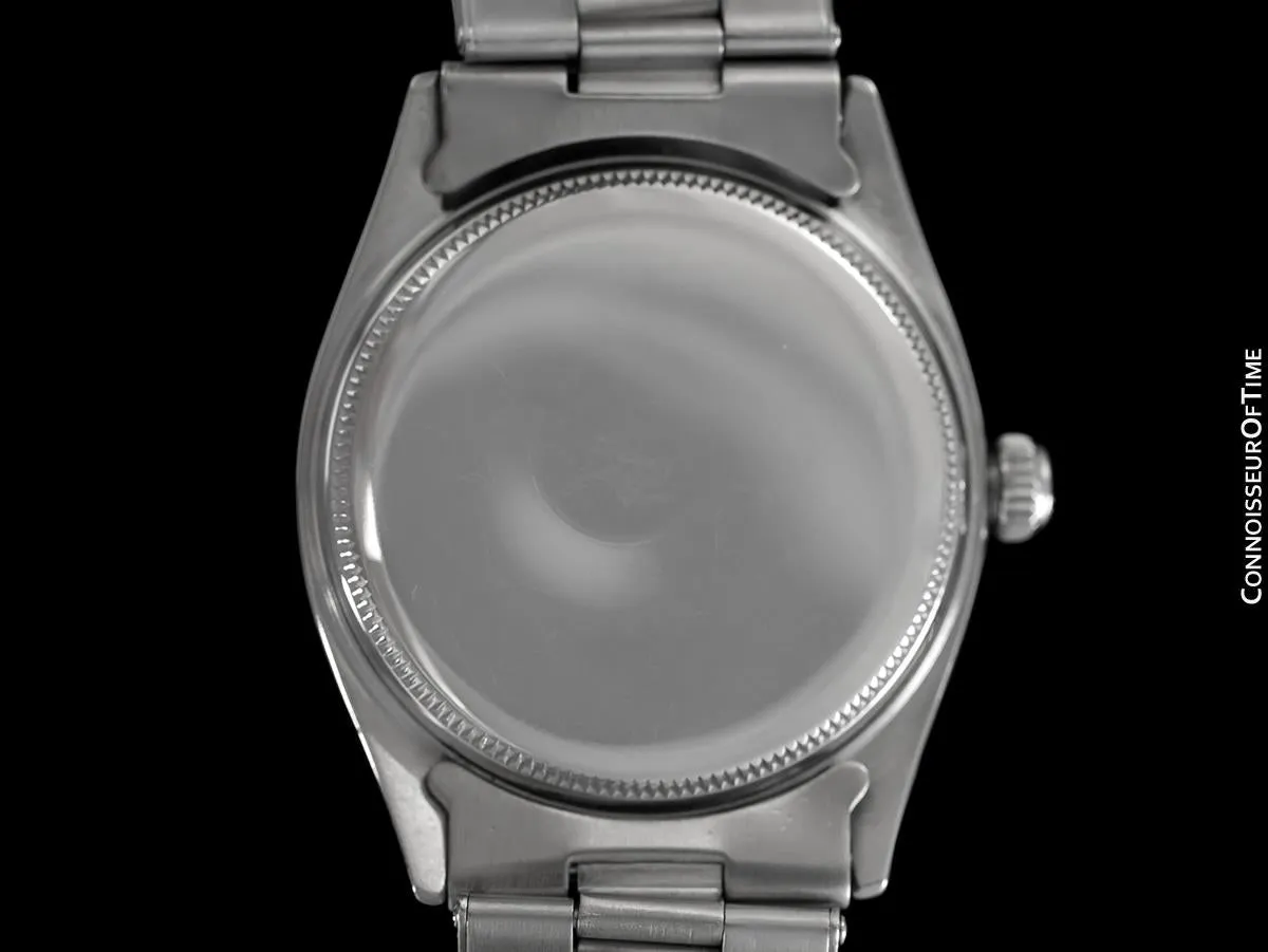 1954 Rolex Oyster Perpetual Classic Vintage Mens Automatic Watch, Ref. 6564 - Stainless Steel