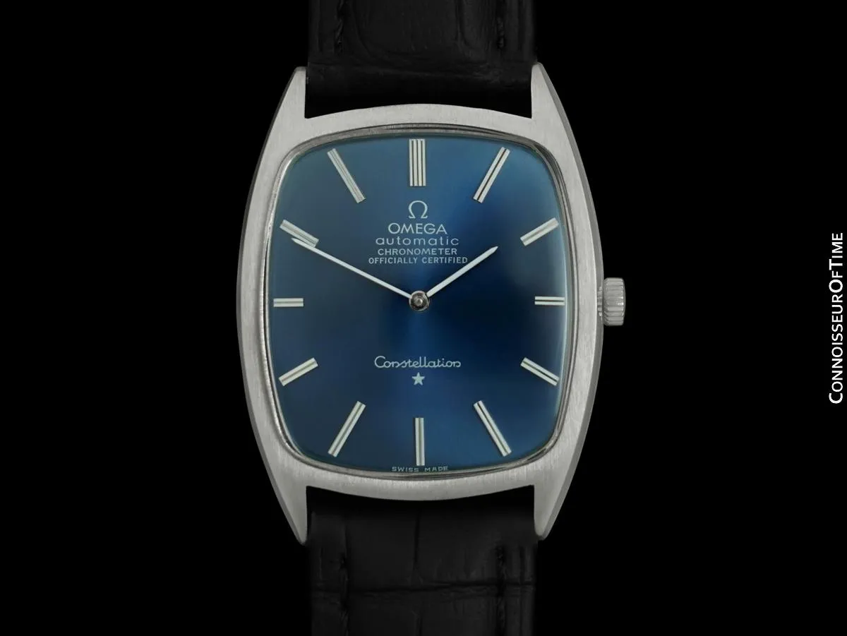 1969 Omega Constellation Chronometer Vintage Mens Watch - Stainless Steel