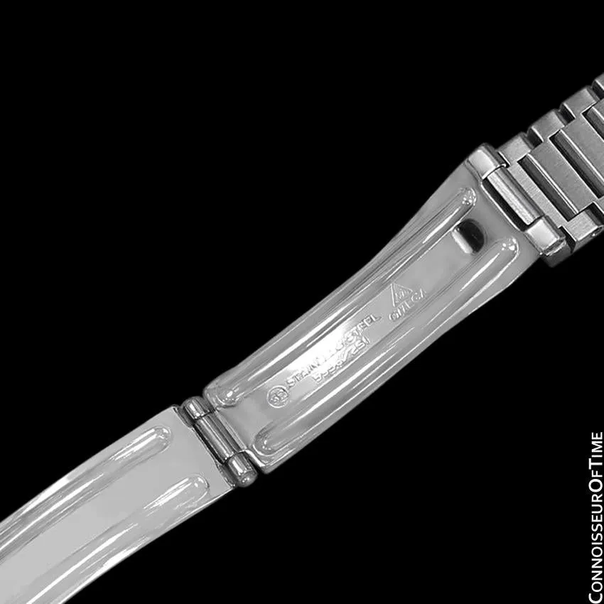 1970's Omega Seamaster Vintage Ladies Automatic Watch with Pink Dial - Stainless Steel