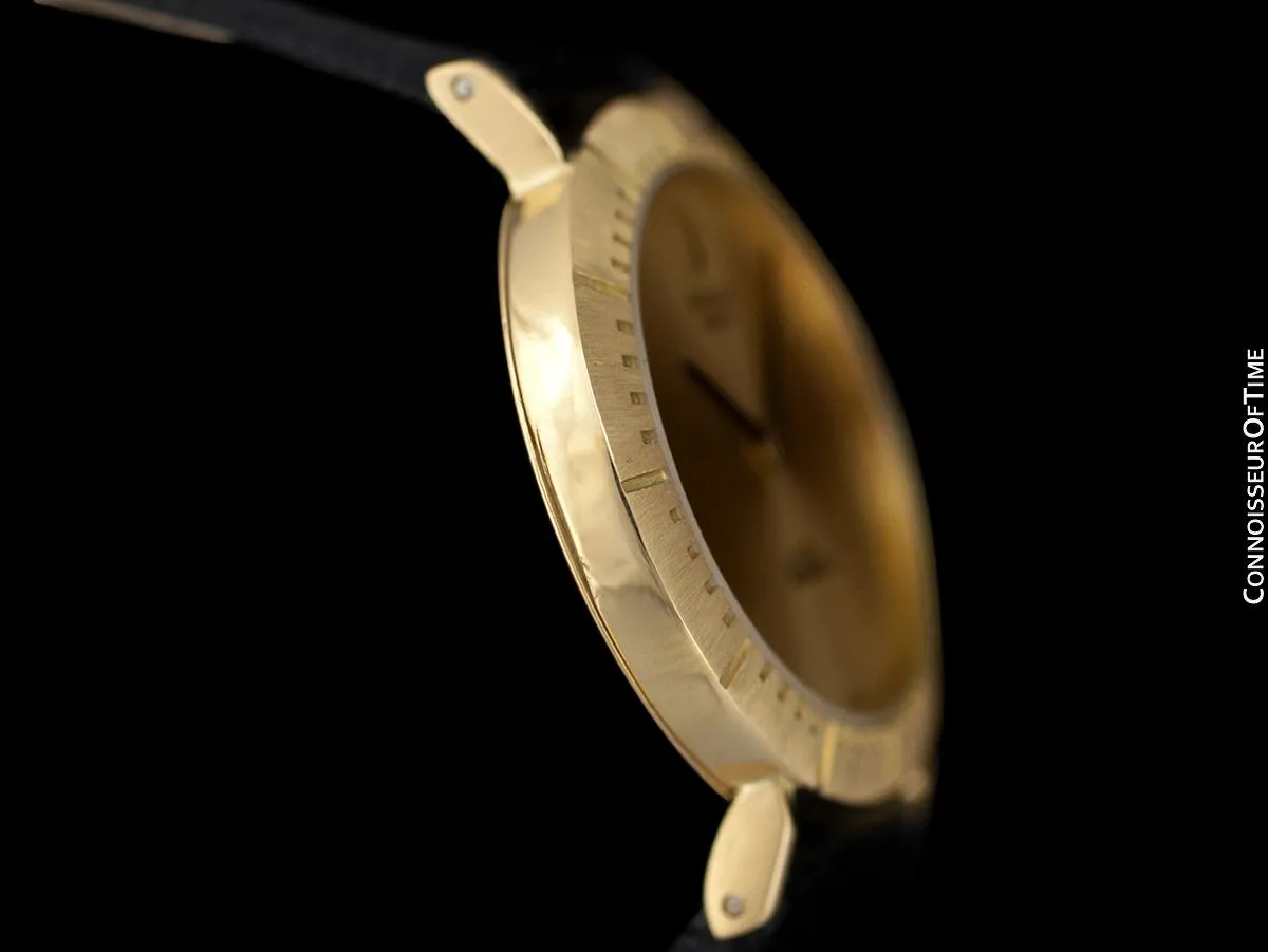 1971 Rolex Cellini Vintage Mens Midsize Handwound Watch, Ref. 4083 - 18K Gold