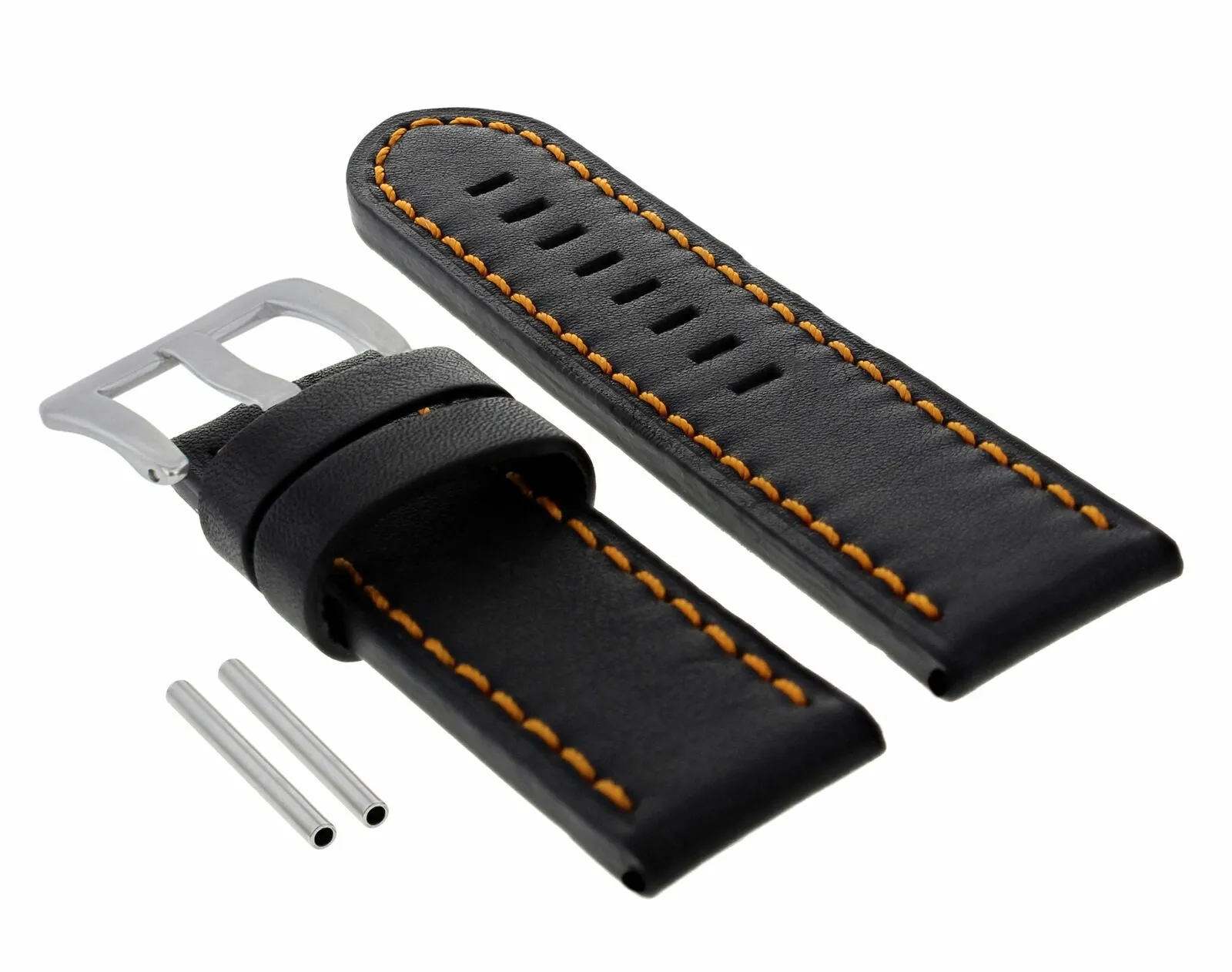 20-22-24MM  LEATHER WATCH BAND STRAP FOR ZENITH PILOT AERONEV TYPE 20 WATCH