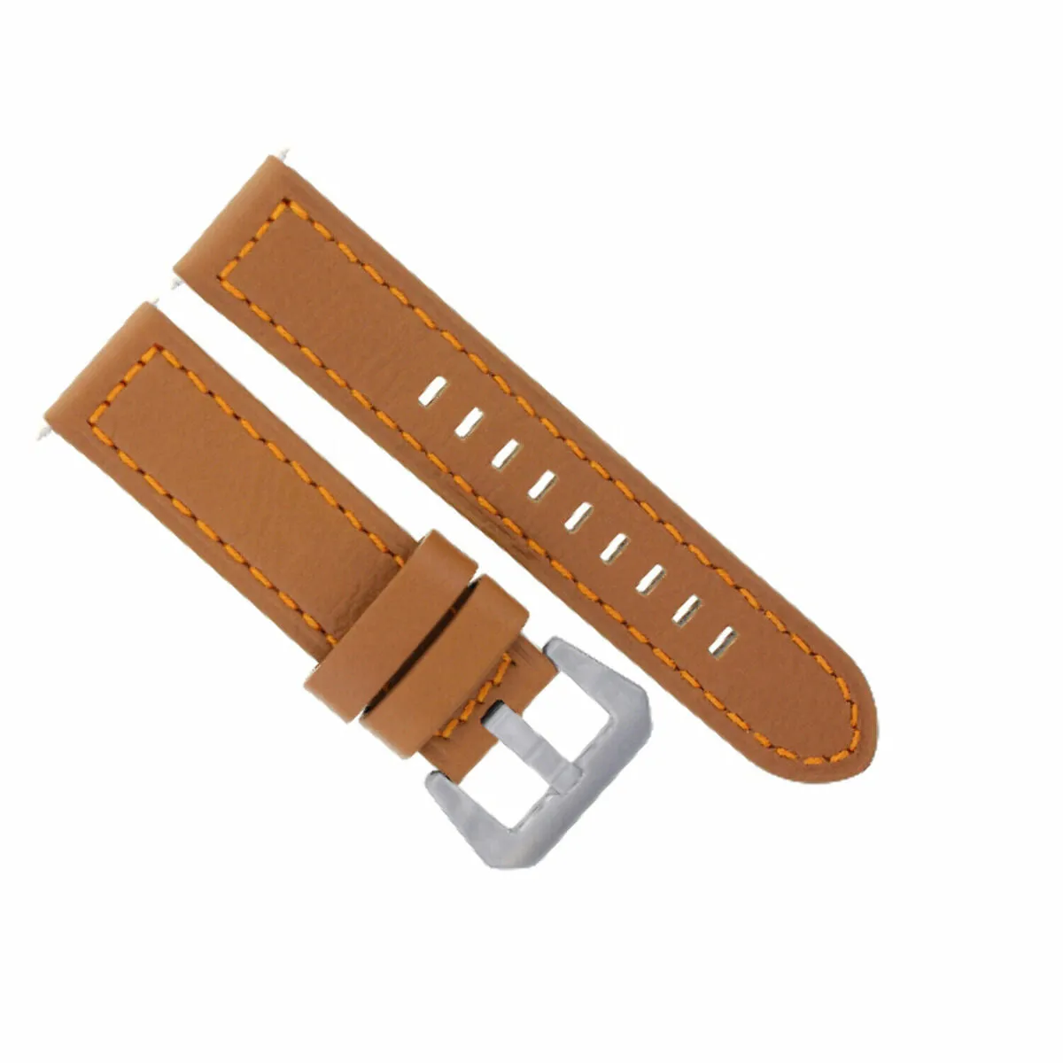 20-22-24MM  LEATHER WATCH BAND STRAP FOR ZENITH PILOT AERONEV TYPE 20 WATCH