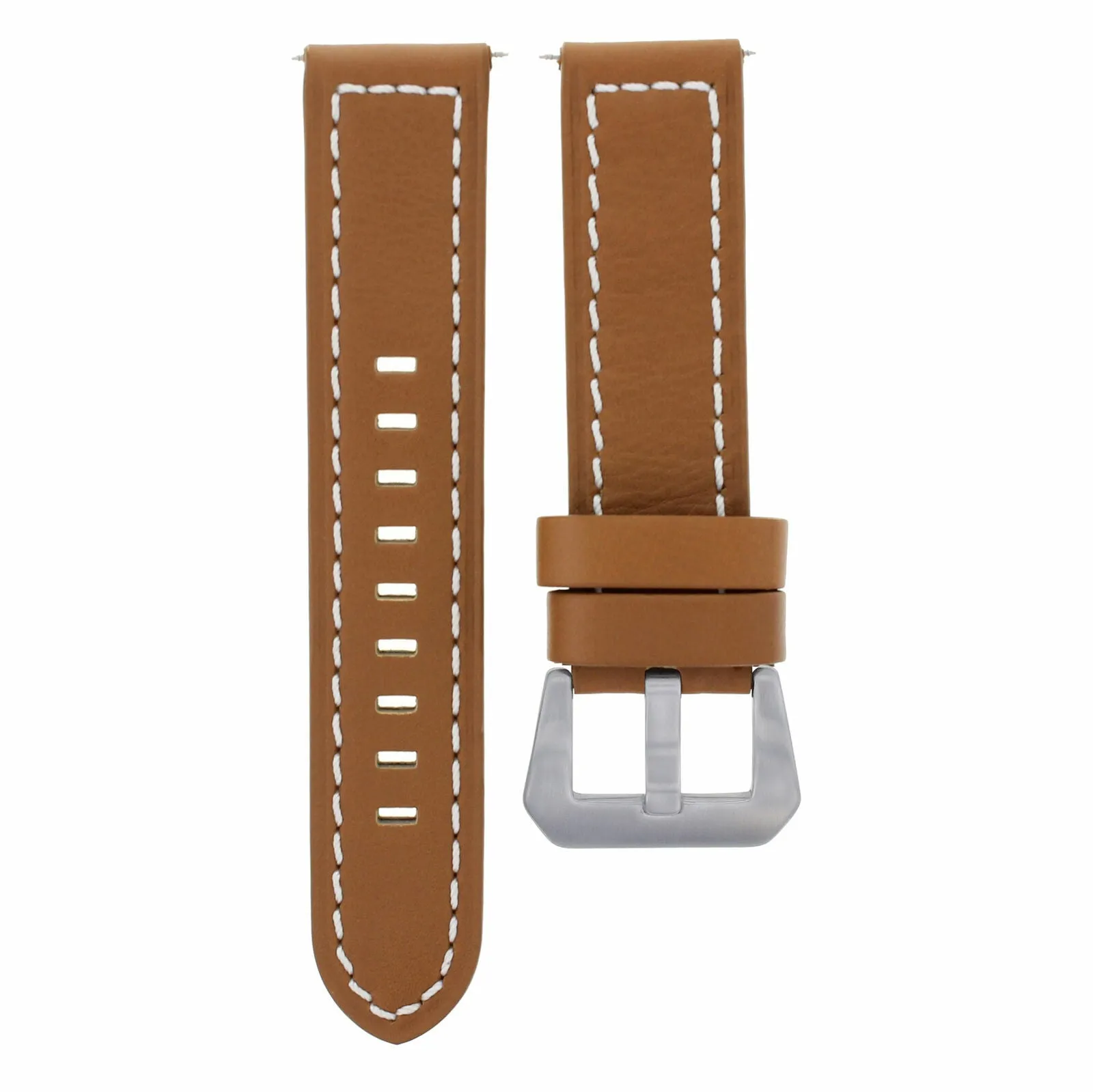 20-22-24MM  LEATHER WATCH BAND STRAP FOR ZENITH PILOT AERONEV TYPE 20 WATCH
