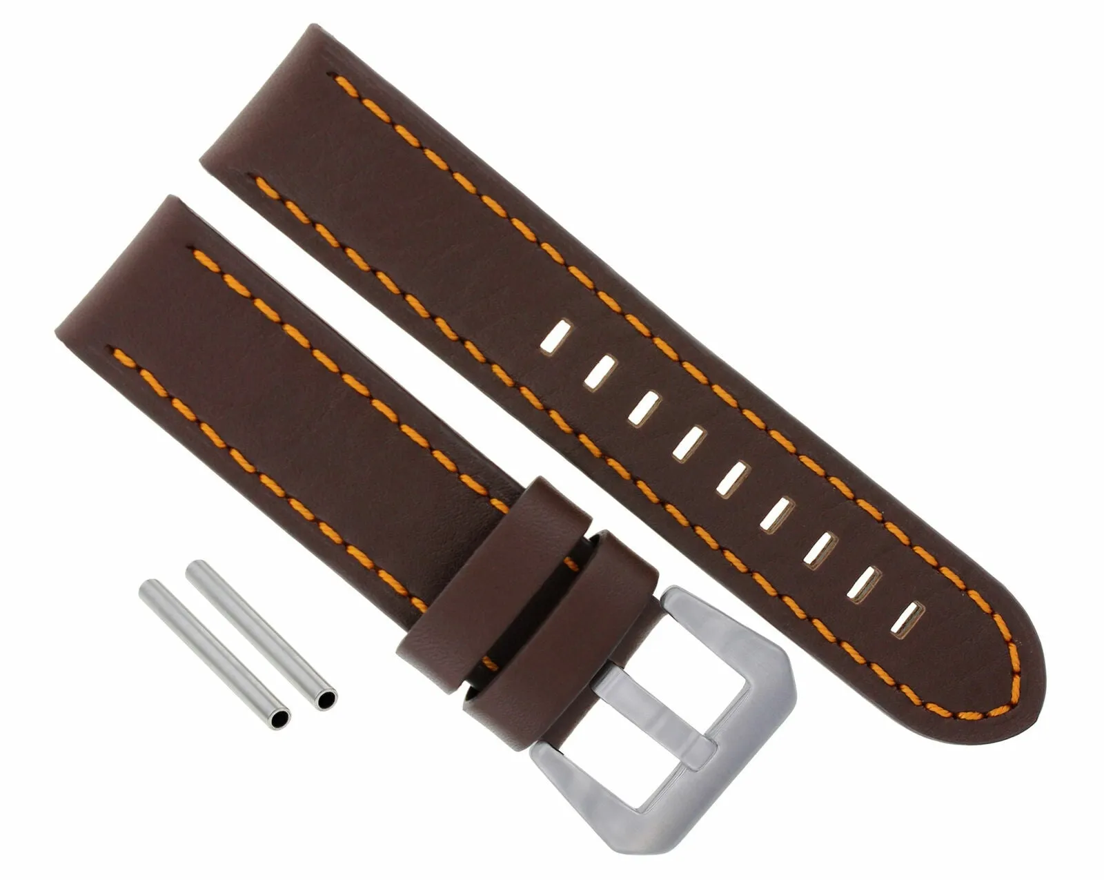 20-22-24MM  LEATHER WATCH BAND STRAP FOR ZENITH PILOT AERONEV TYPE 20 WATCH