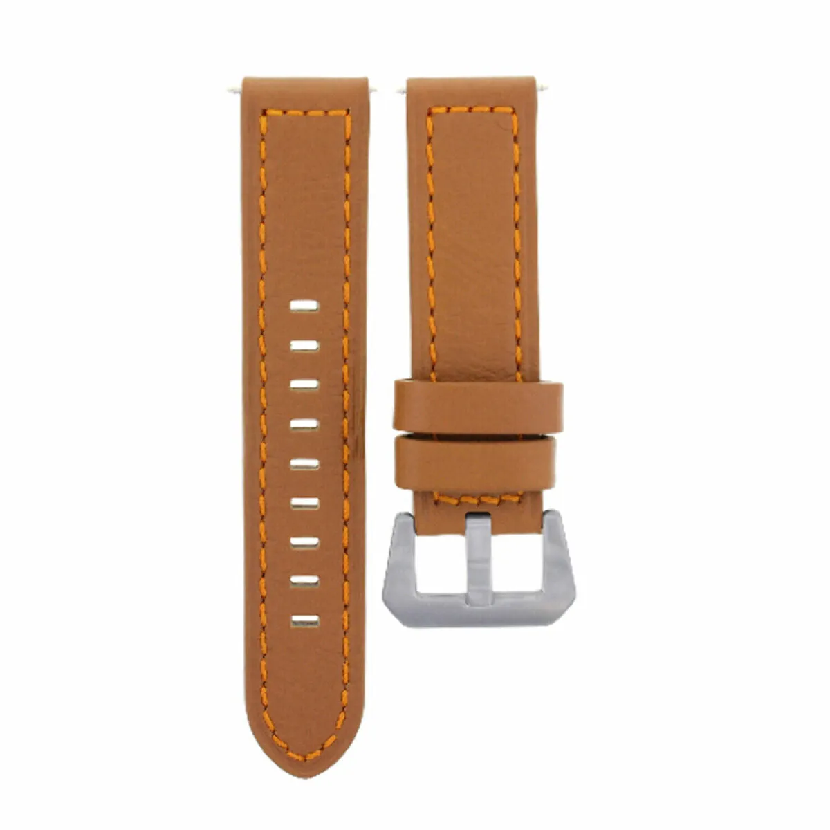 20-22-24MM  LEATHER WATCH BAND STRAP FOR ZENITH PILOT AERONEV TYPE 20 WATCH