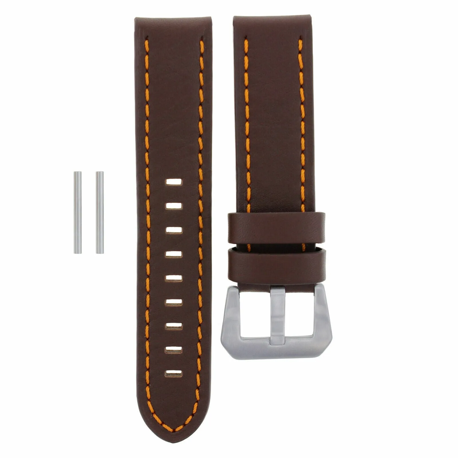 20-22-24MM  LEATHER WATCH BAND STRAP FOR ZENITH PILOT AERONEV TYPE 20 WATCH