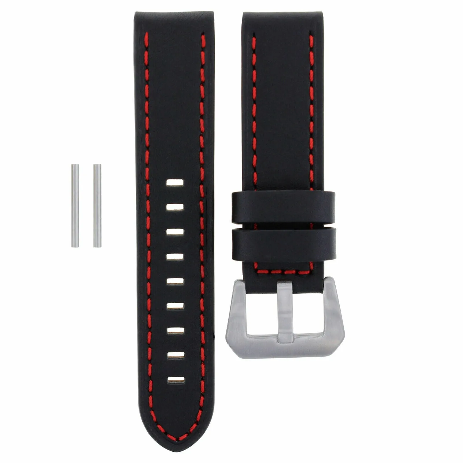 20-22-24MM  LEATHER WATCH BAND STRAP FOR ZENITH PILOT AERONEV TYPE 20 WATCH