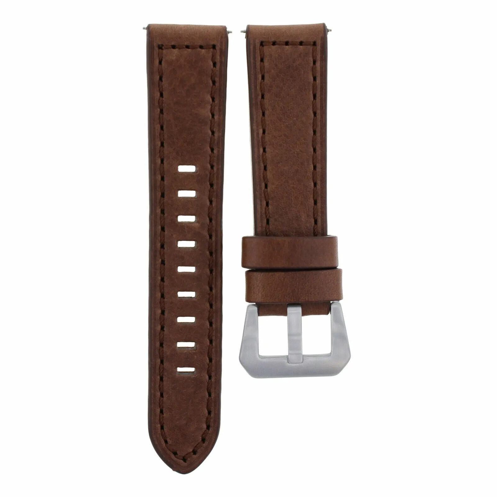 20-22-24MM  LEATHER WATCH BAND STRAP FOR ZENITH PILOT AERONEV TYPE 20 WATCH