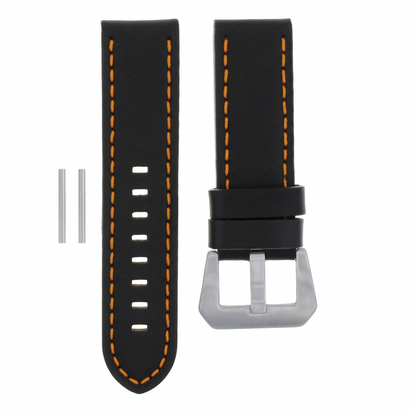 20-22-24MM  LEATHER WATCH BAND STRAP FOR ZENITH PILOT AERONEV TYPE 20 WATCH