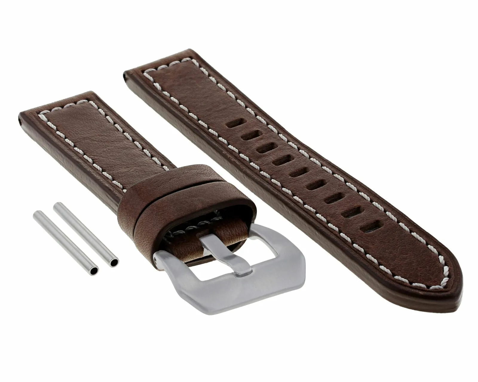20-22-24MM  LEATHER WATCH BAND STRAP FOR ZENITH PILOT AERONEV TYPE 20 WATCH