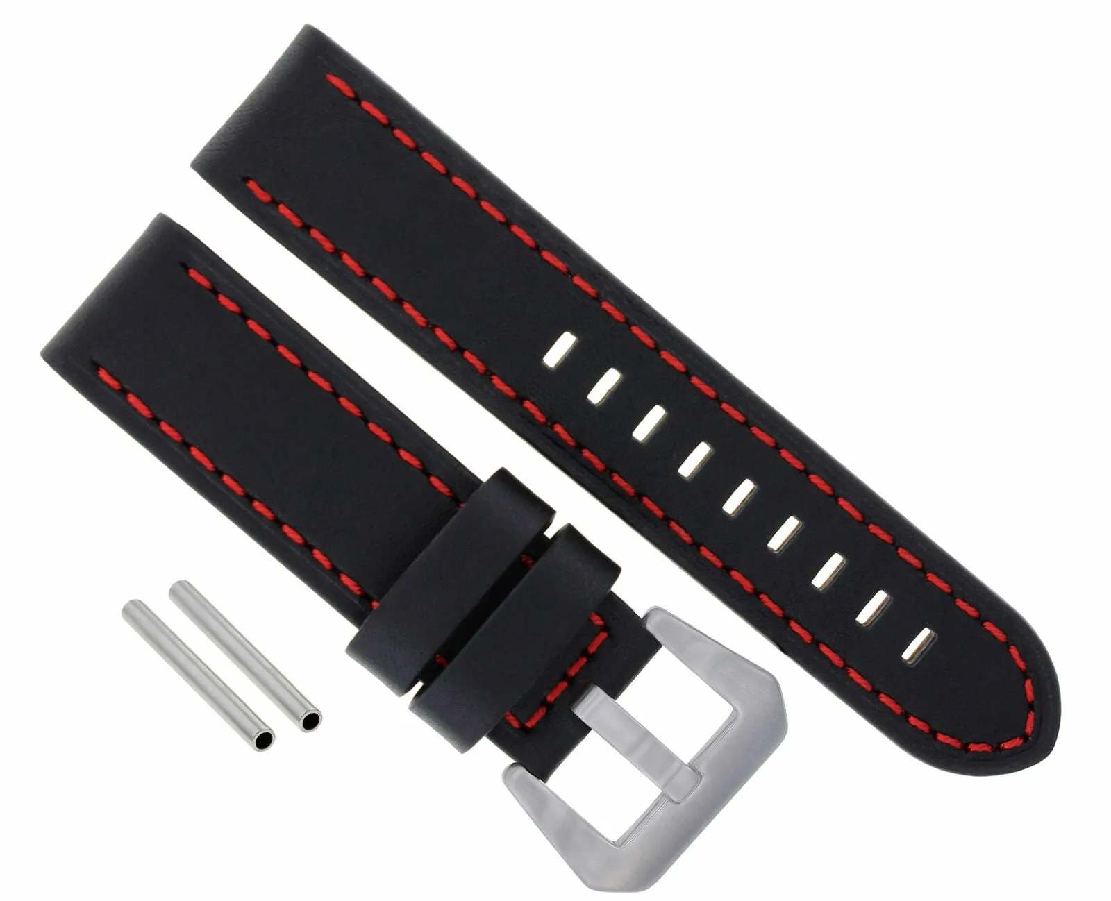 20-22-24MM  LEATHER WATCH BAND STRAP FOR ZENITH PILOT AERONEV TYPE 20 WATCH