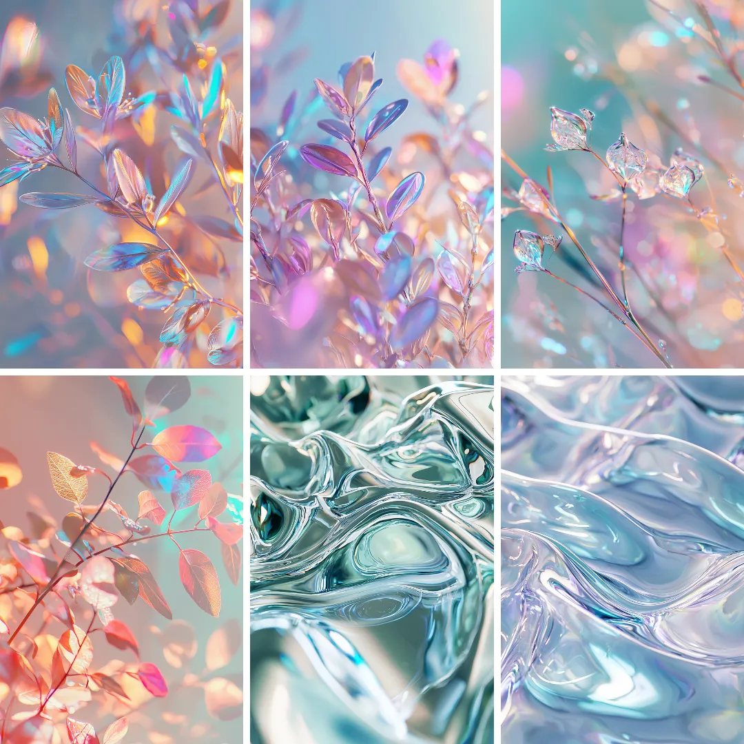 20 Abstract Nature Digital Assets Bundle (With MRR  Master Resell Rights)
