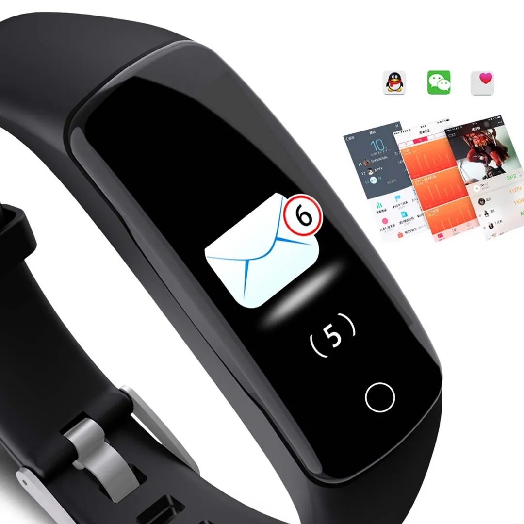 2X Sport Monitor Wrist Touch Fitness Tracker Smart Watch Red - Premium