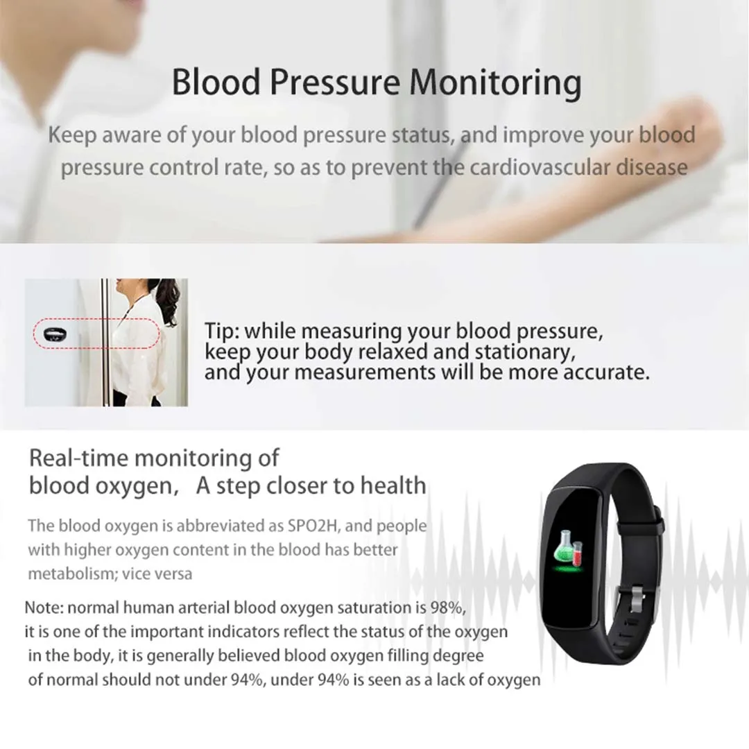 2X Sport Monitor Wrist Touch Fitness Tracker Smart Watch Red - Premium