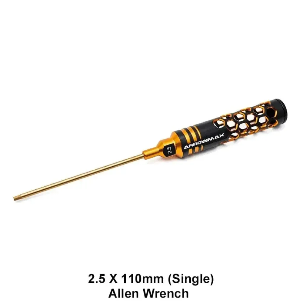 Allen Wrench Screwdriver Set 1.5, 2.0, 2.5 & 3.0 x 110mm Limited Edition Rc Tools