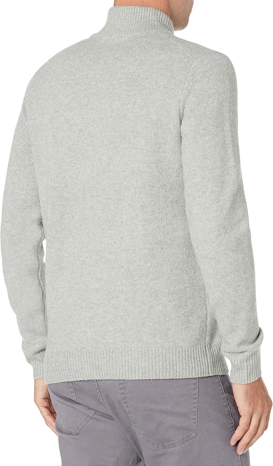 Amazon Essentials Men's Long-Sleeve Soft Touch Quarter-Zip Sweater