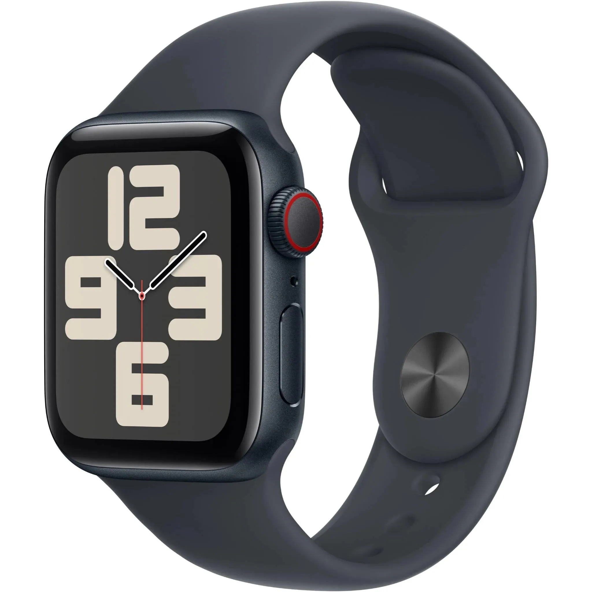 Apple Watch SE GPS   Cellular 44mm  Aluminium Case with Sport Band - Midnight - Open Never Used - AU Version
