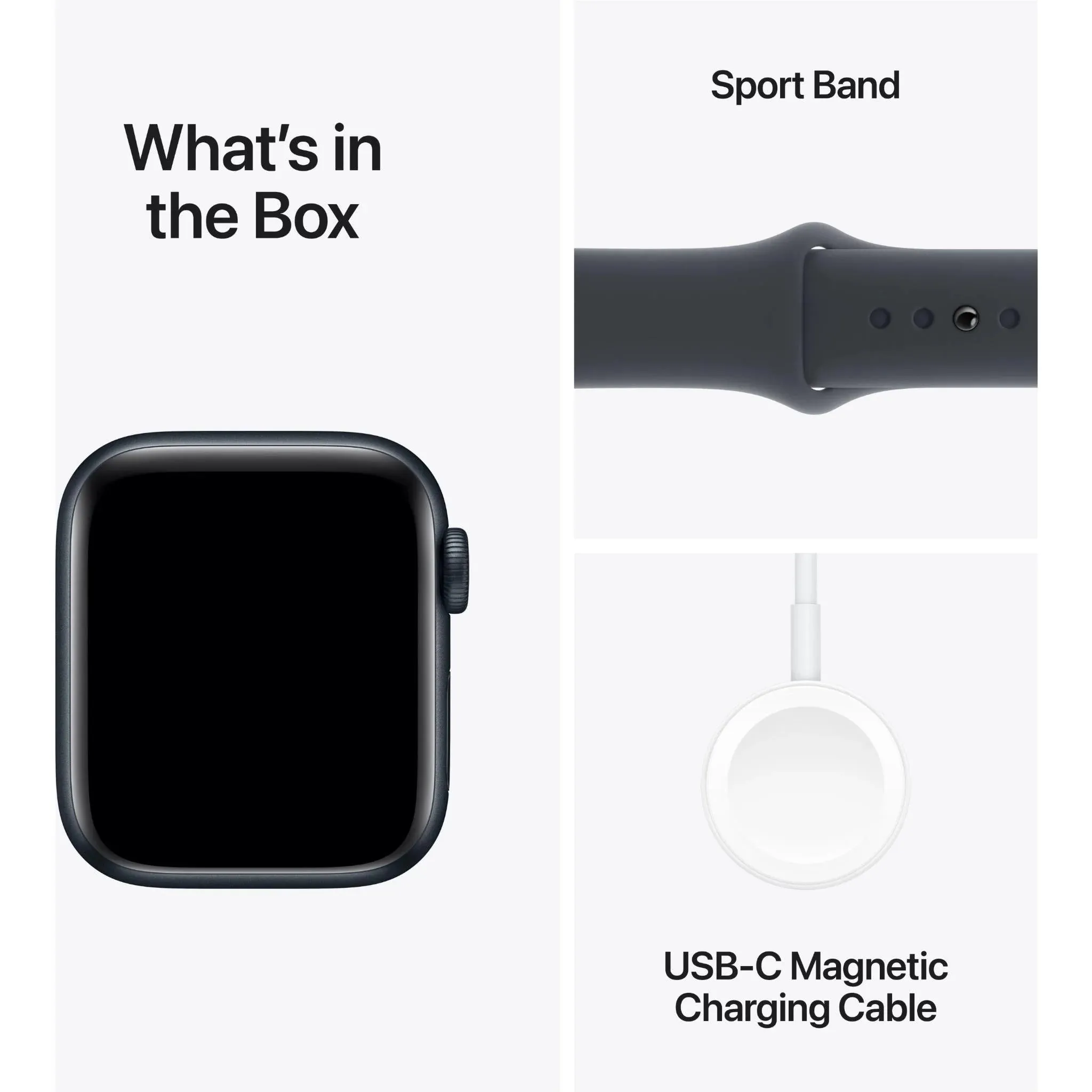 Apple Watch SE GPS   Cellular 44mm  Aluminium Case with Sport Band - Midnight - Open Never Used - AU Version