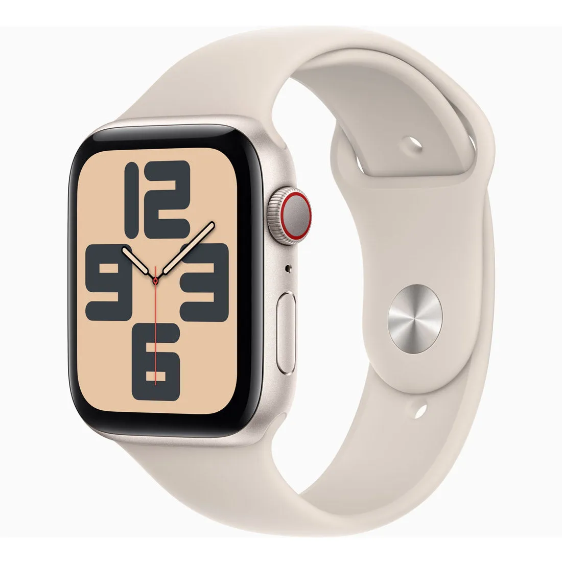 Apple Watch SE2 40mm GPS   Cellular 2nd Gen Starlight Aluminium Case Starlight Sport Band (S/M) - AU Version  ( Refurbished Gradde-A )