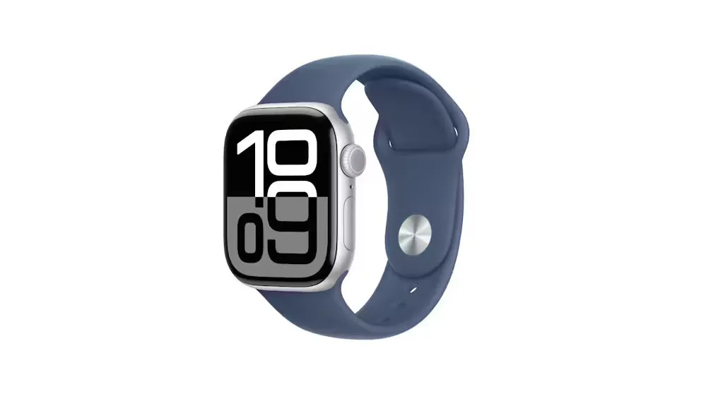 Apple Watch Series 10 46mm Jet Black Aluminium Case GPS   Cellular Sport Band - Pristine - Refurbished ( Au Version )