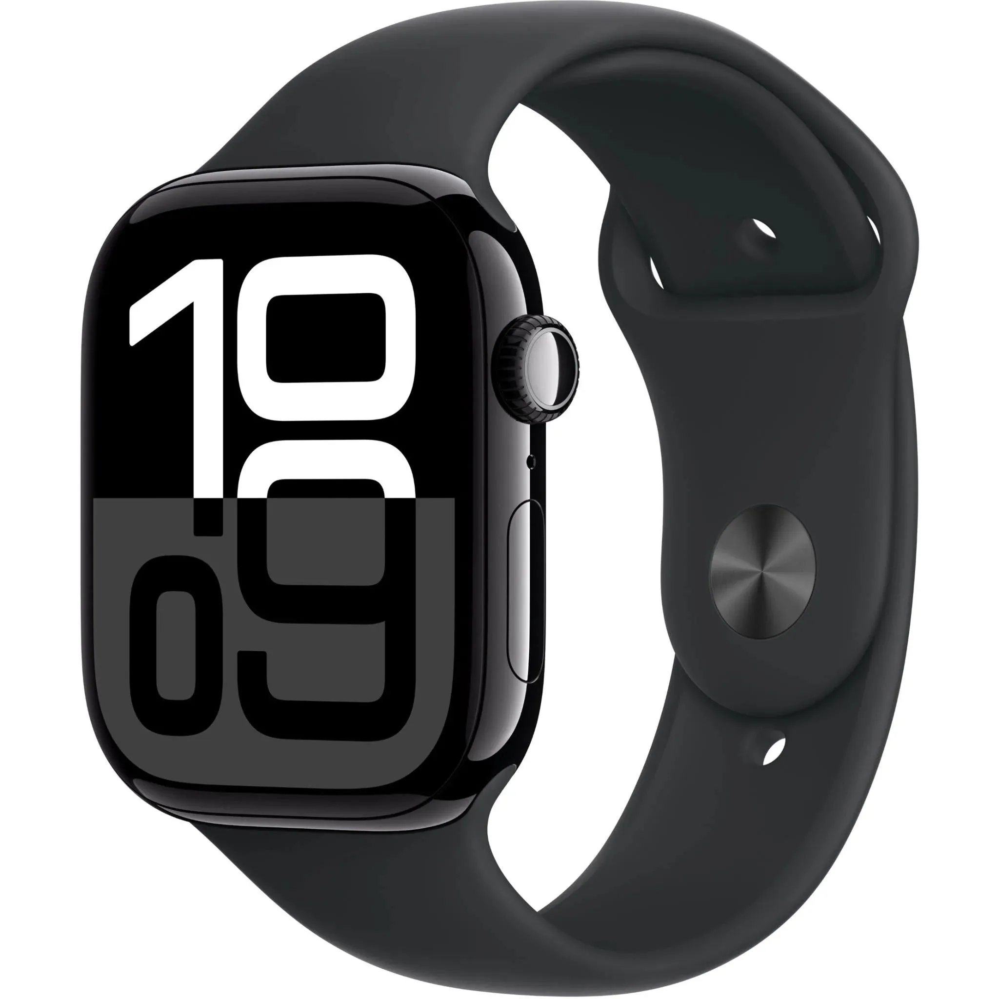 Apple Watch Series 10 46mm Jet Black Aluminium Case GPS   Cellular Sport Band - Pristine - Refurbished ( Au Version )