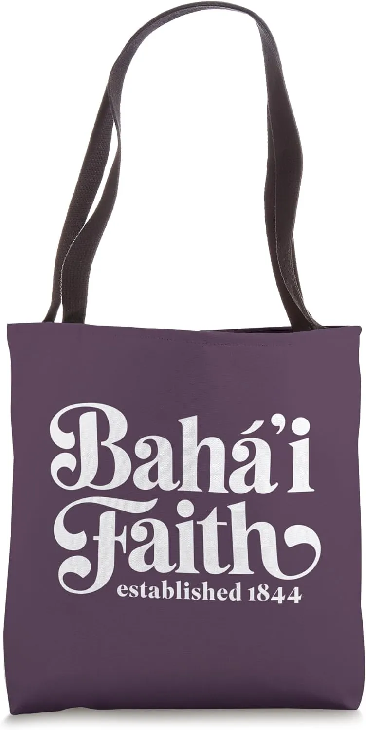 Bah Faith  Established 1844  Classic Typography Tote Bag