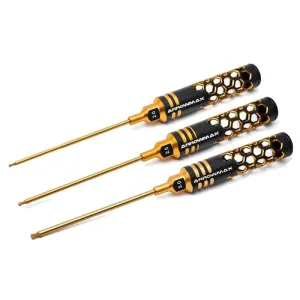 Ball Driver Hex Wrench Set 2.0, 2.5 & 3.0 x 110mm Limited Edition Rc Tools