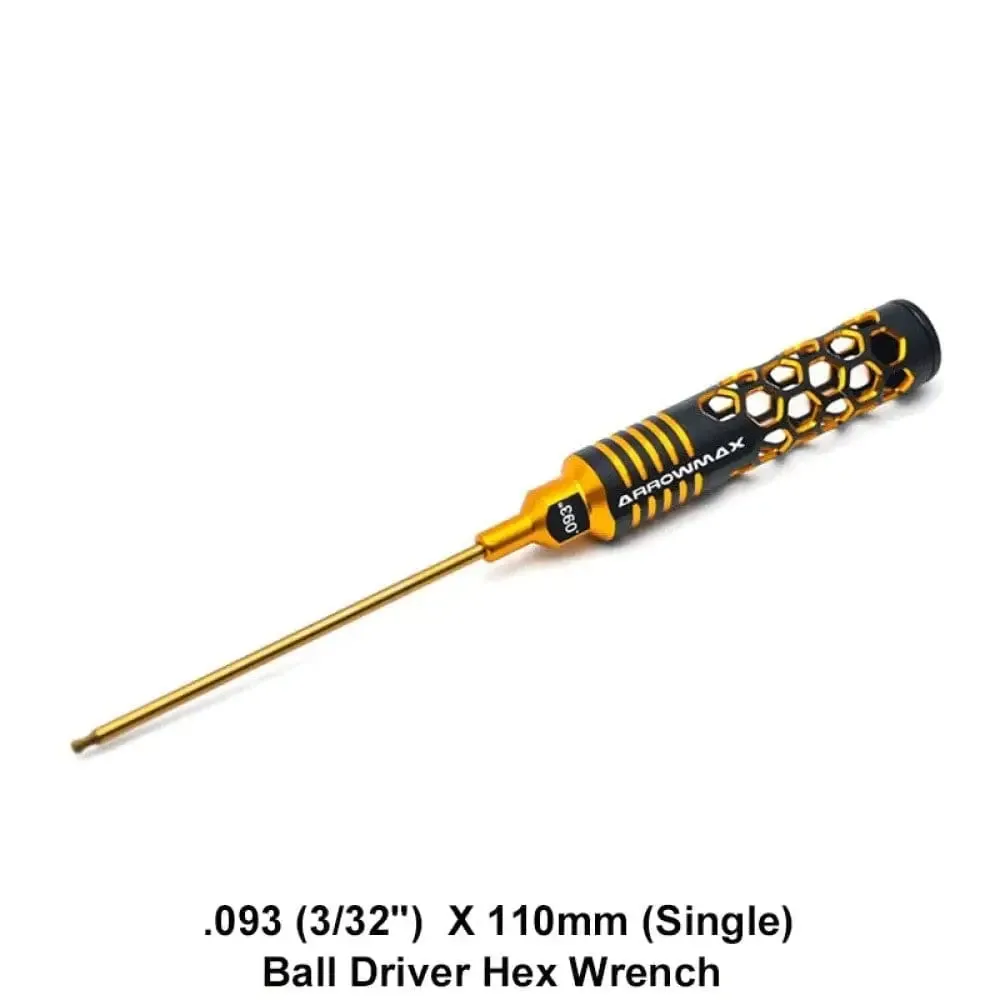Ball Driver Hex Wrench Set 2.0, 2.5 & 3.0 x 110mm Limited Edition Rc Tools