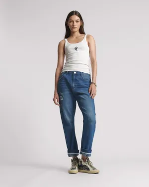 Bandits Low Waist Relaxed Jeans - Rosewood
