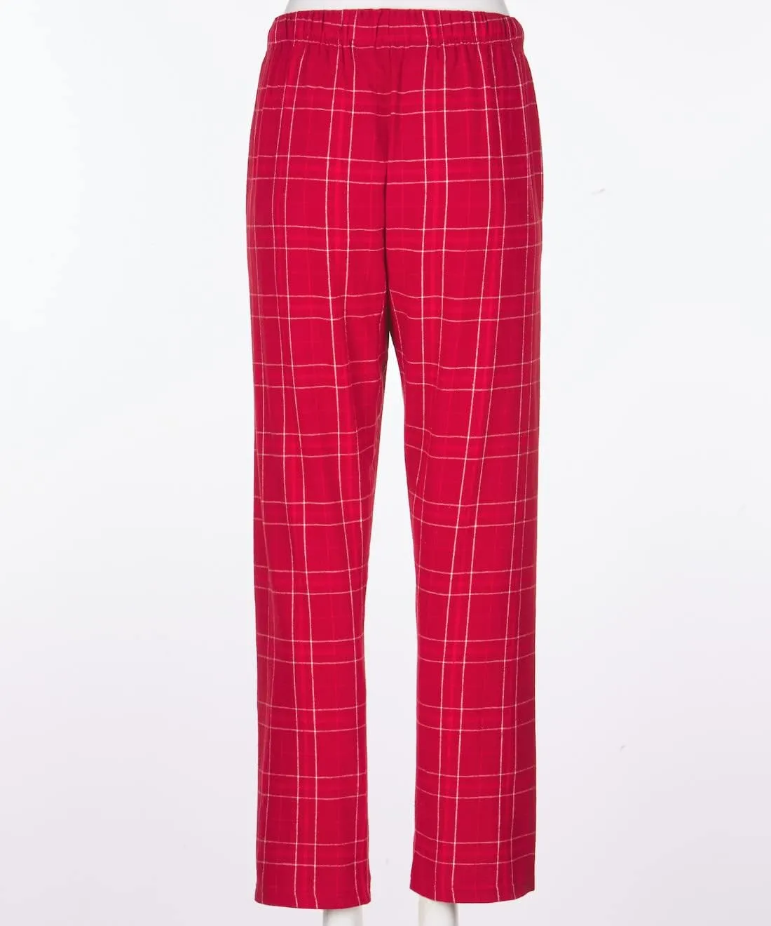boxercraft Haley Flannel Pants for Women, 100% Cotton Flannel Pants with Side Pockets and Adjustable Drawstring