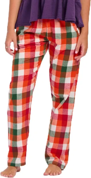 boxercraft Haley Flannel Pants for Women, 100% Cotton Flannel Pants with Side Pockets and Adjustable Drawstring