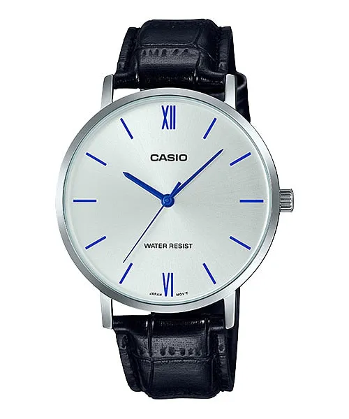 Casio General- Men Watch MTP-VT01L-7B1UDF- Silver