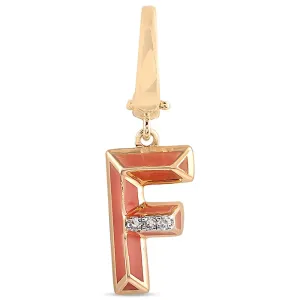 Ceramic Alphabet charm RDCH0031SC-F RDCH0031SC-F