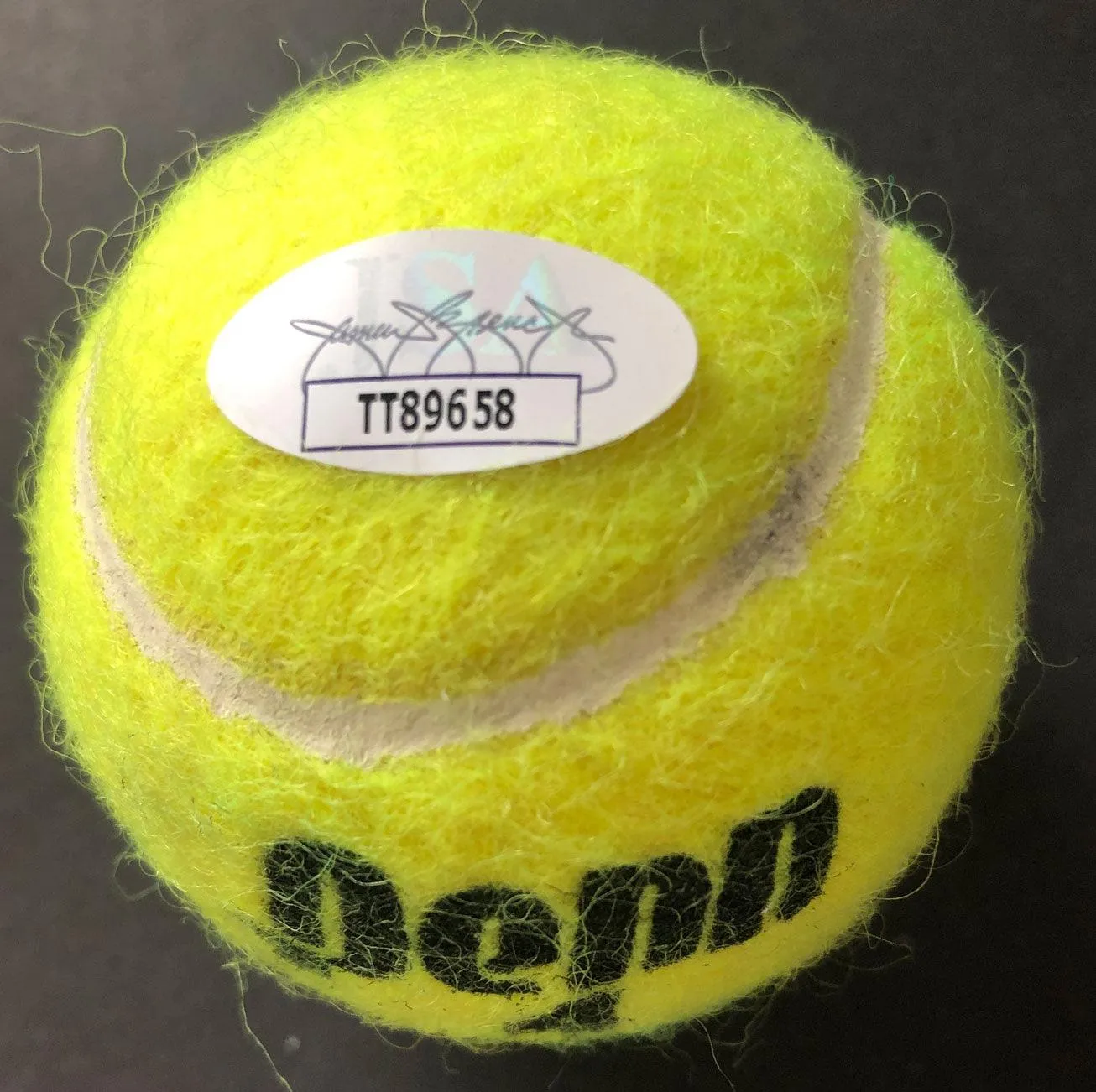 Chris Evert Signed Penn Tennis Ball (JSA TT89658)