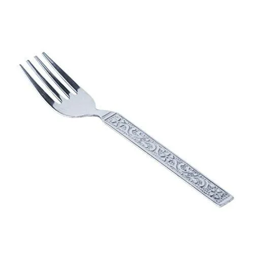 Classic by Embassy Tea/Pastry Fork, Pack of 12, Stainless Steel, 13.3 cm (Hi-Trend, 17 Gauge)