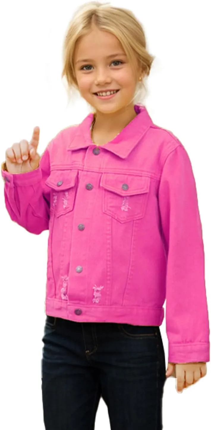 Cromoncent Classic Denim Jacket for Boys Girls