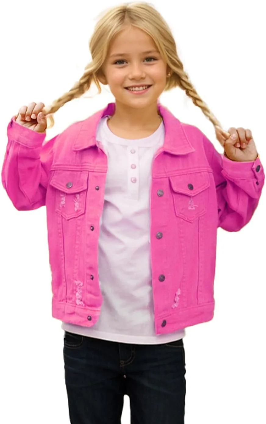 Cromoncent Classic Denim Jacket for Boys Girls