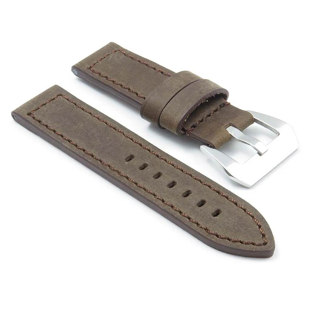 DASSARI Bentley Thick Natural Leather Strap