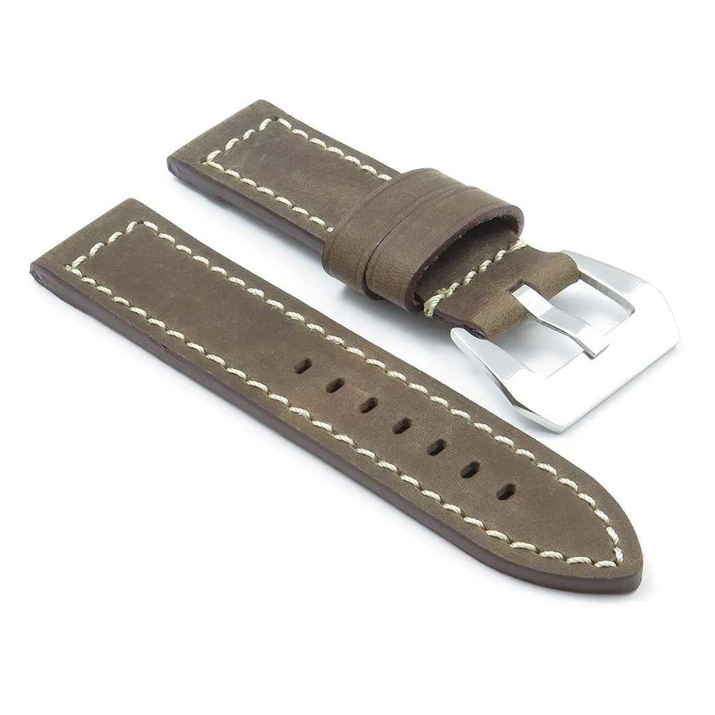 DASSARI Bentley Thick Natural Leather Strap