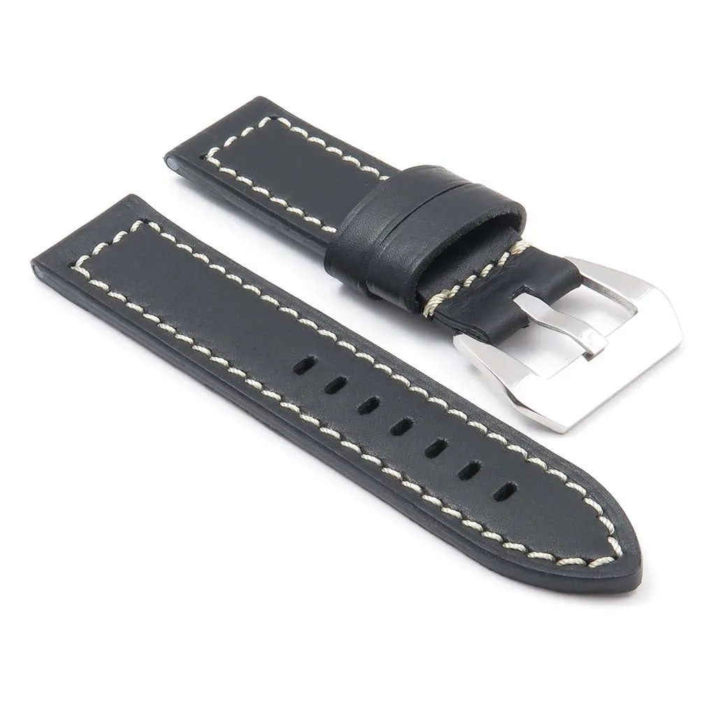 DASSARI Bentley Thick Natural Leather Strap