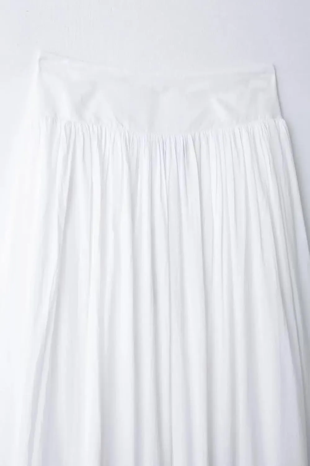 Dndrdhfb Women's Embroidered Pleated Skirt High Waist Midi Skirt Bohemian Maxi Skirt