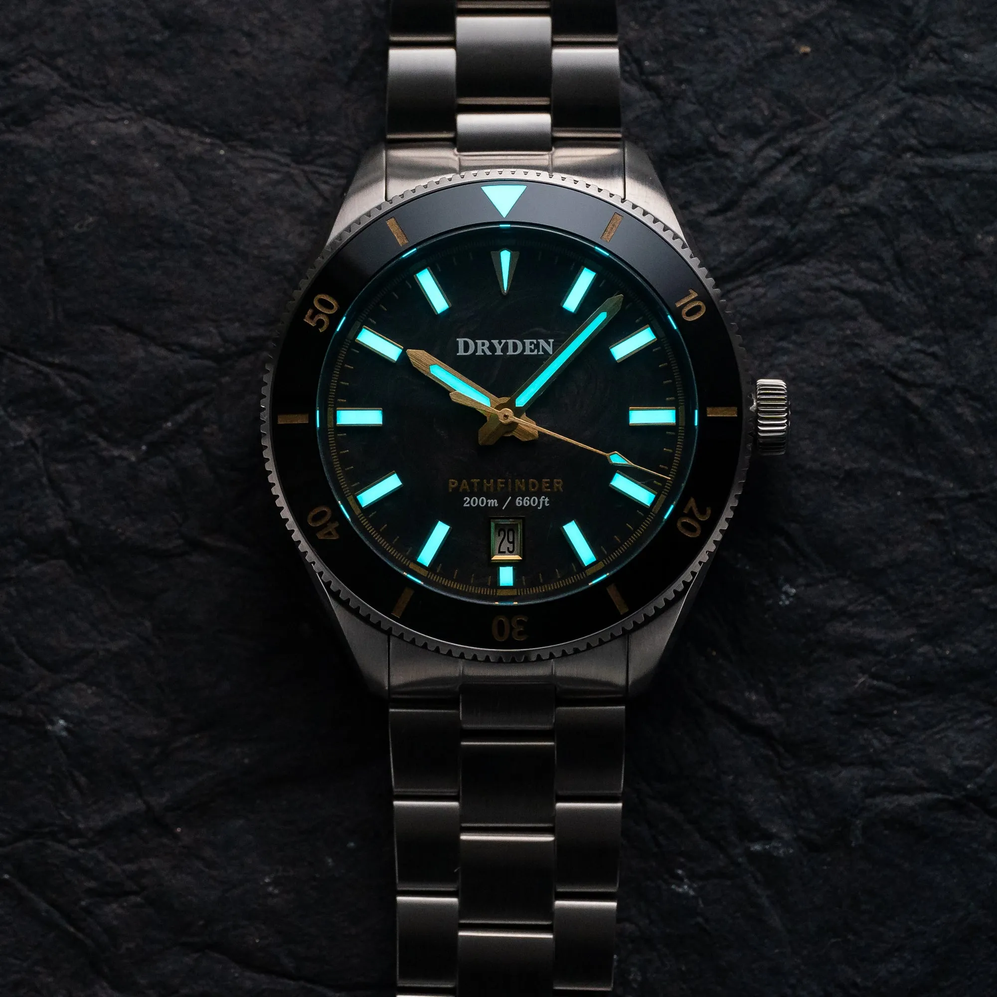 Dryden Pathfinder Automatic Diver - Forged Carbon