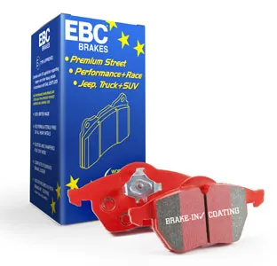 EBC Redstuff Ceramic Brake Pads Mini Convertible R57 J.C Works 1.6L Turbo (09-16) Front or Rear