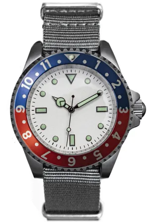 ENO Watch Dive E2/HW PanAm Red & Blue 12 Hour Special Edition