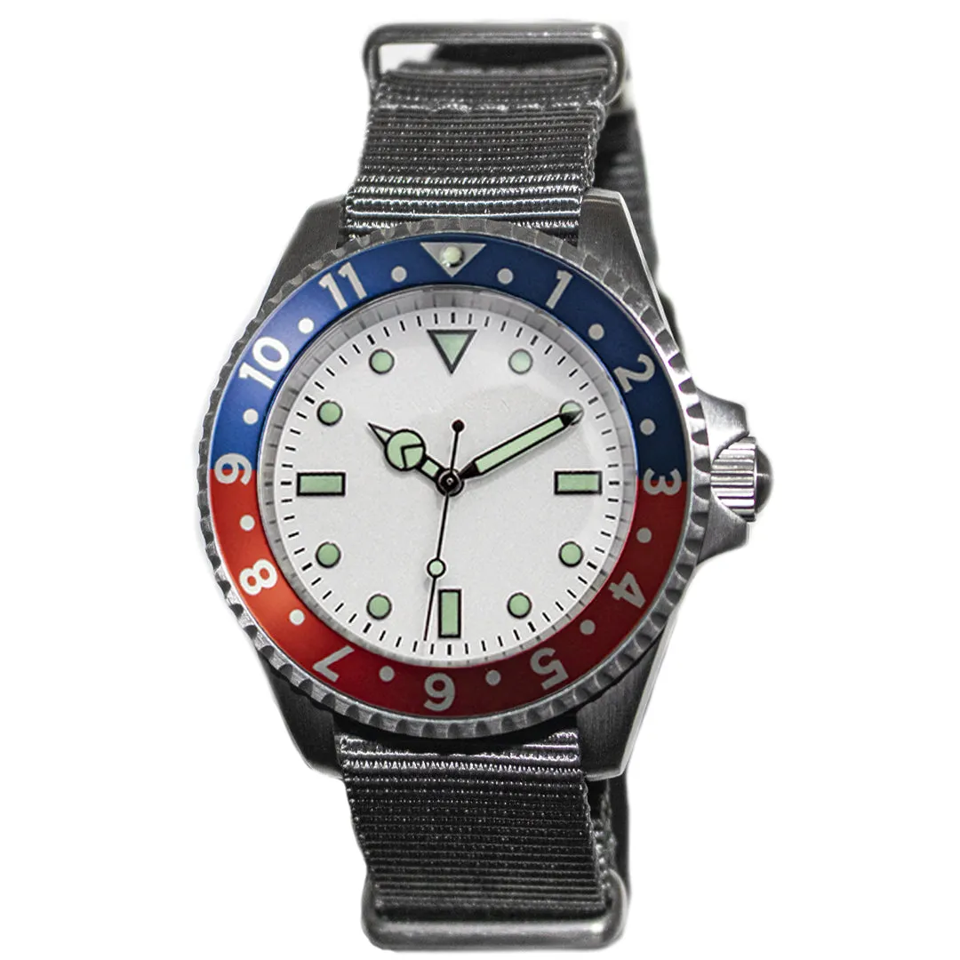 ENO Watch Dive E2/HW PanAm Red & Blue 12 Hour Special Edition