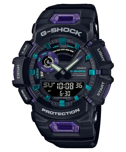 G-Shock Men's Analog & Digital Watch, Combo, Sporty Design Black Dial Black Resin Band, GBA-900-1A6DR